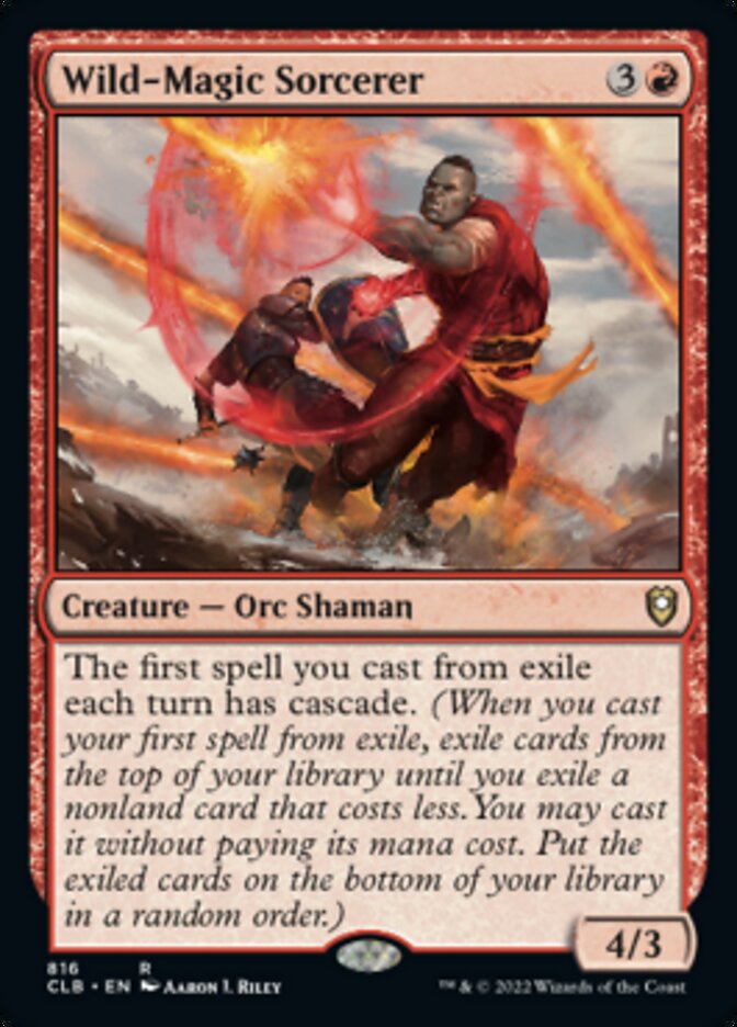 Wild-Magic Sorcerer [Commander Legends: Battle for Baldur's Gate] | Webway Games