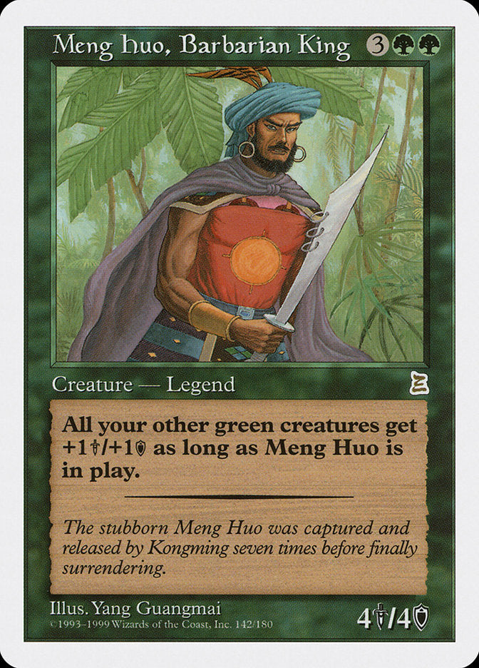 Meng Huo, Barbarian King [Portal Three Kingdoms] | Webway Games