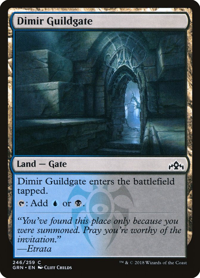 Dimir Guildgate (246/259) [Guilds of Ravnica] | Webway Games