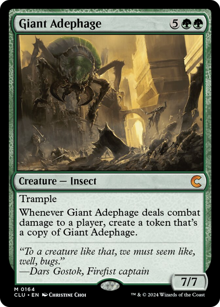 Giant Adephage [Ravnica: Clue Edition] | Webway Games