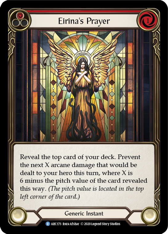 Eirina's Prayer (Red) [ARC173] Unlimited Rainbow Foil | Webway Games