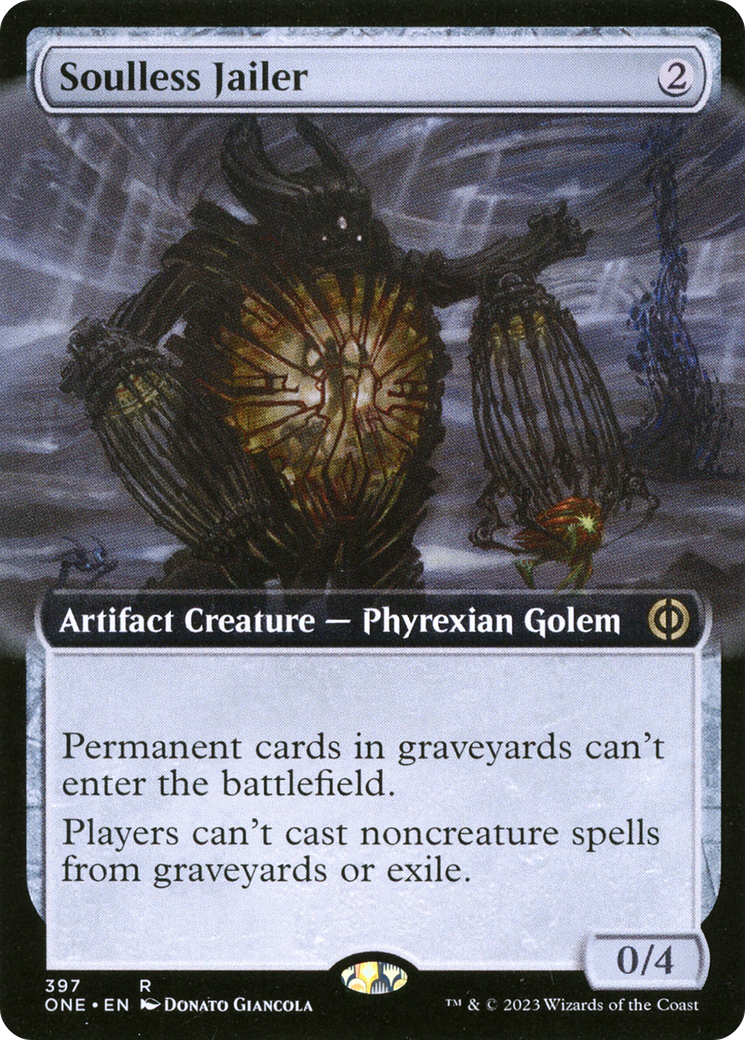 Soulless Jailer (Extended Art) [Phyrexia: All Will Be One] | Webway Games