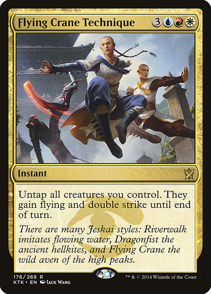 Flying Crane Technique [Khans of Tarkir] | Webway Games