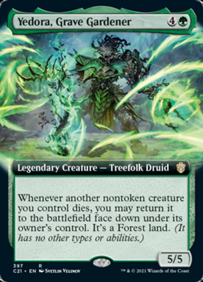 Yedora, Grave Gardener (Extended) [Commander 2021] | Webway Games