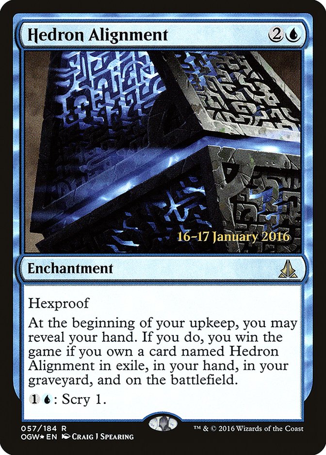 Hedron Alignment (Prerelease) [Oath of the Gatewatch Prerelease Promos] | Webway Games
