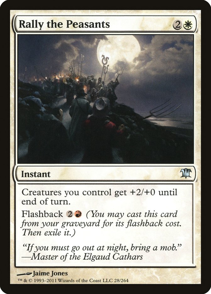 Rally the Peasants [Innistrad] | Webway Games