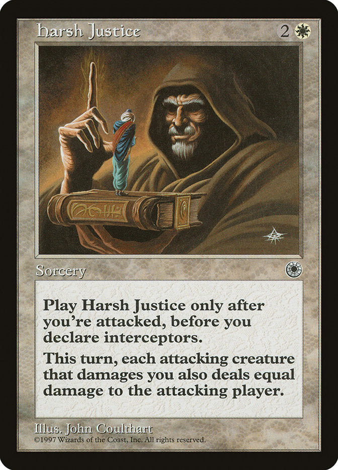 Harsh Justice [Portal] | Webway Games