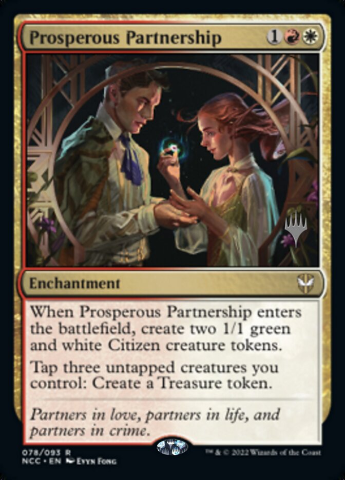 Prosperous Partnership (Promo Pack) [Streets of New Capenna Commander Promos] | Webway Games