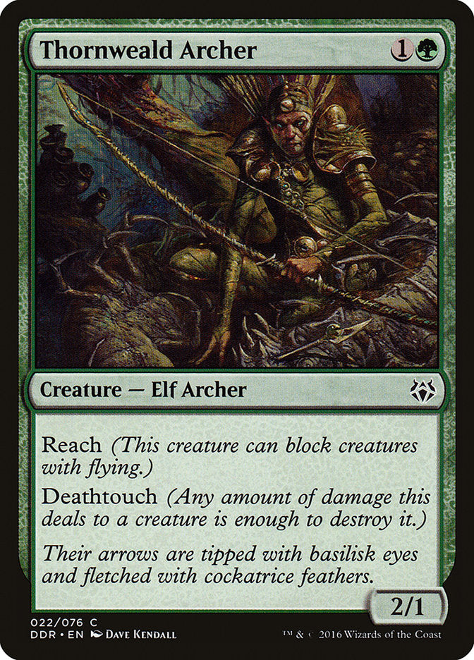 Thornweald Archer [Duel Decks: Nissa vs. Ob Nixilis] | Webway Games