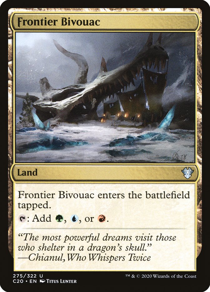 Frontier Bivouac [Commander 2020] | Webway Games