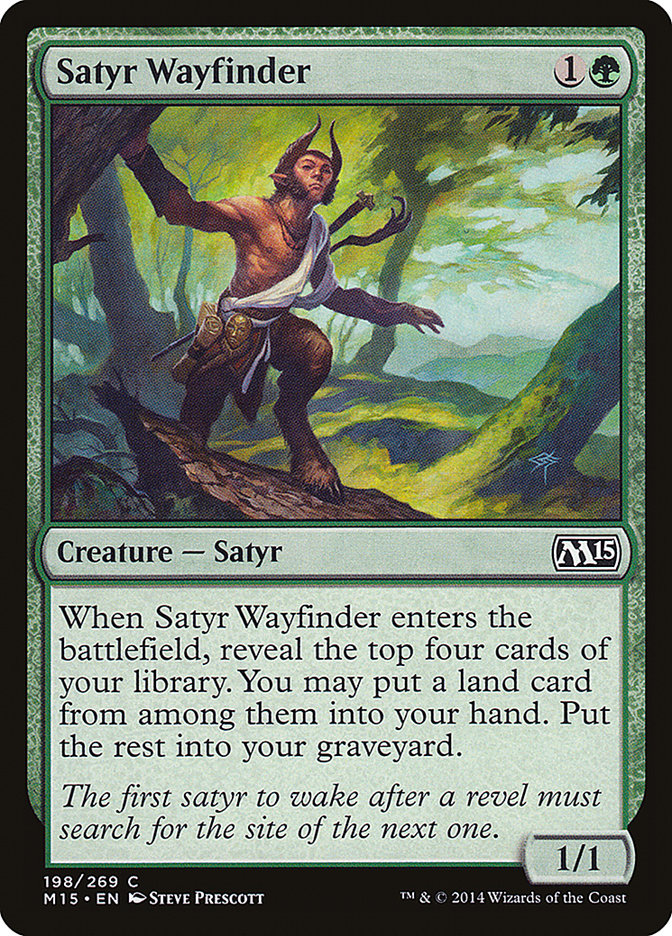 Satyr Wayfinder [Magic 2015] | Webway Games