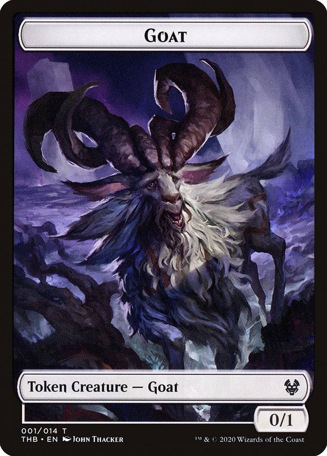 Goat Token [Theros Beyond Death] | Webway Games