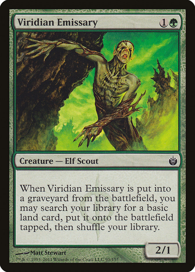 Viridian Emissary [Mirrodin Besieged] | Webway Games