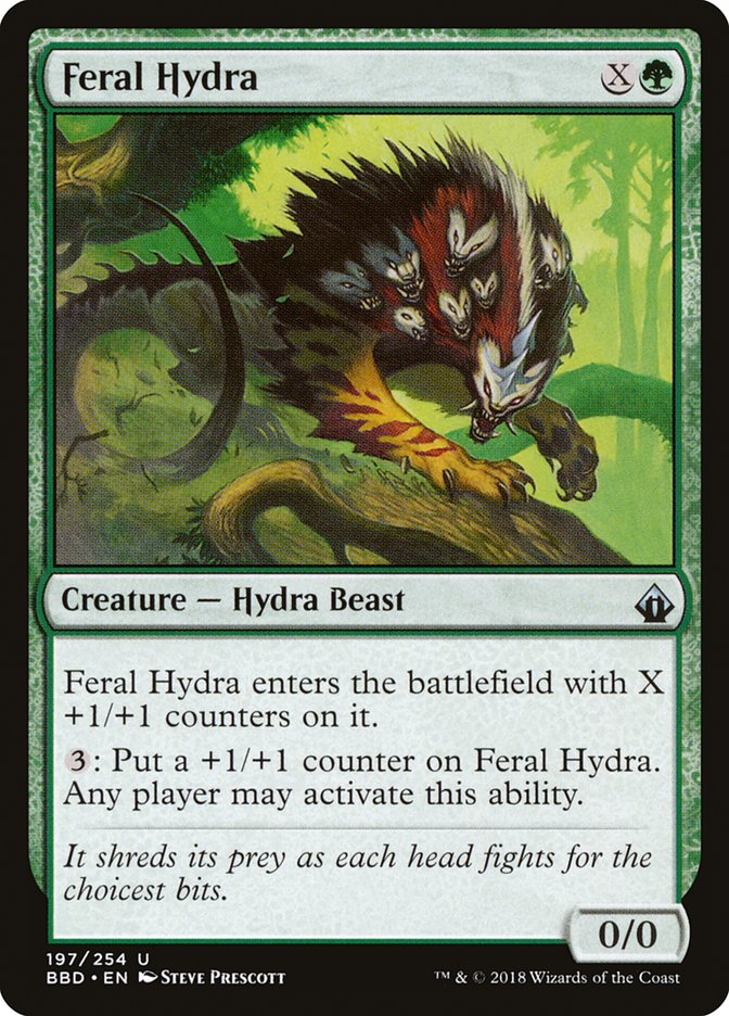 Feral Hydra [Battlebond] | Webway Games