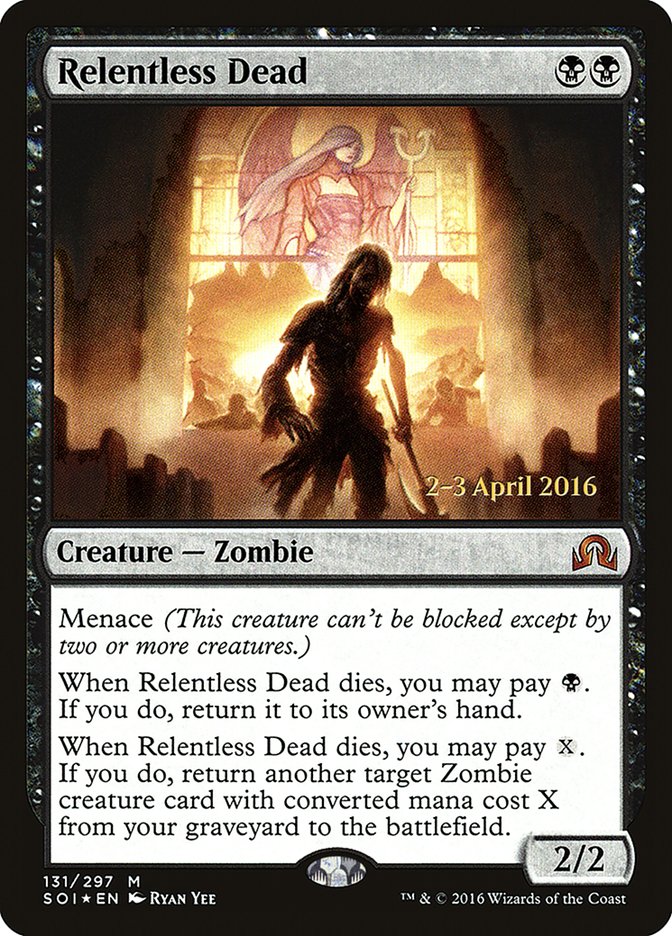 Relentless Dead [Shadows over Innistrad Prerelease Promos] | Webway Games