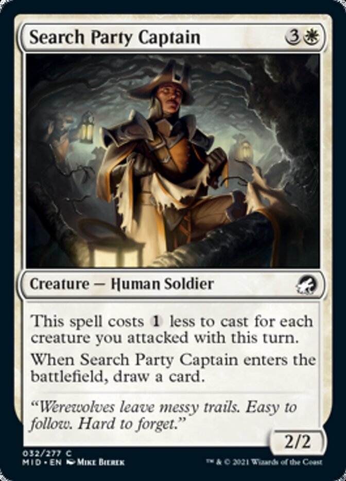 Search Party Captain [Innistrad: Midnight Hunt] | Webway Games