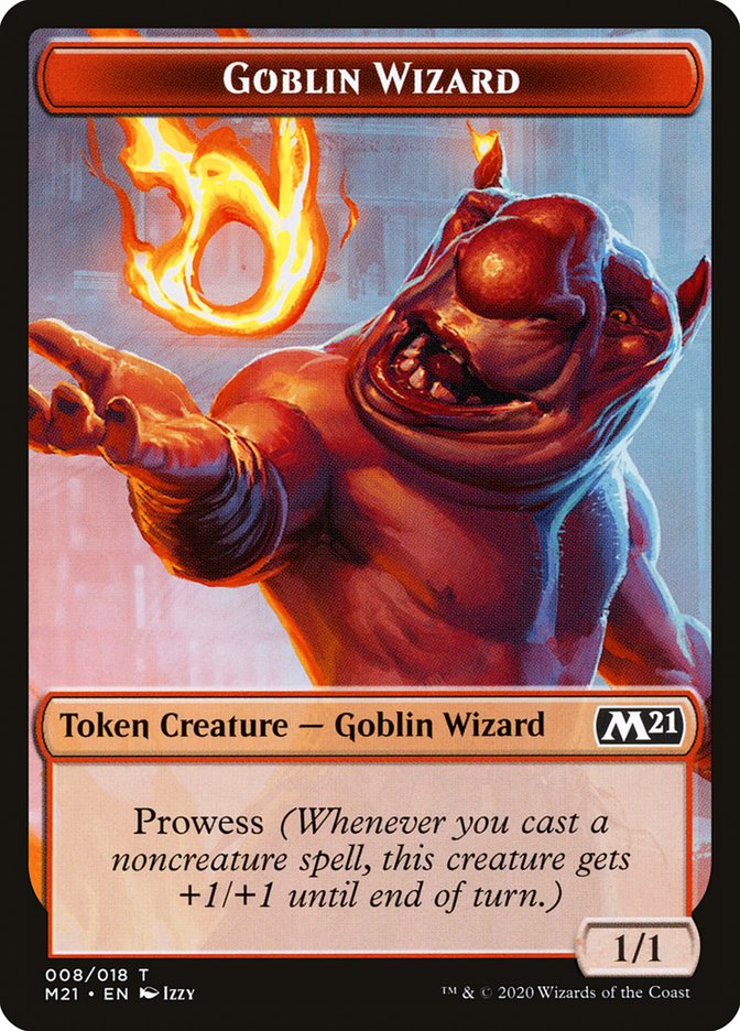 Goblin Wizard Token [Core Set 2021] | Webway Games