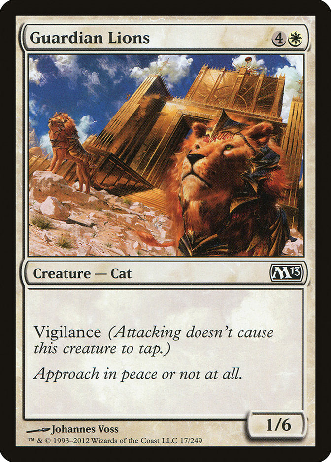 Guardian Lions [Magic 2013] | Webway Games