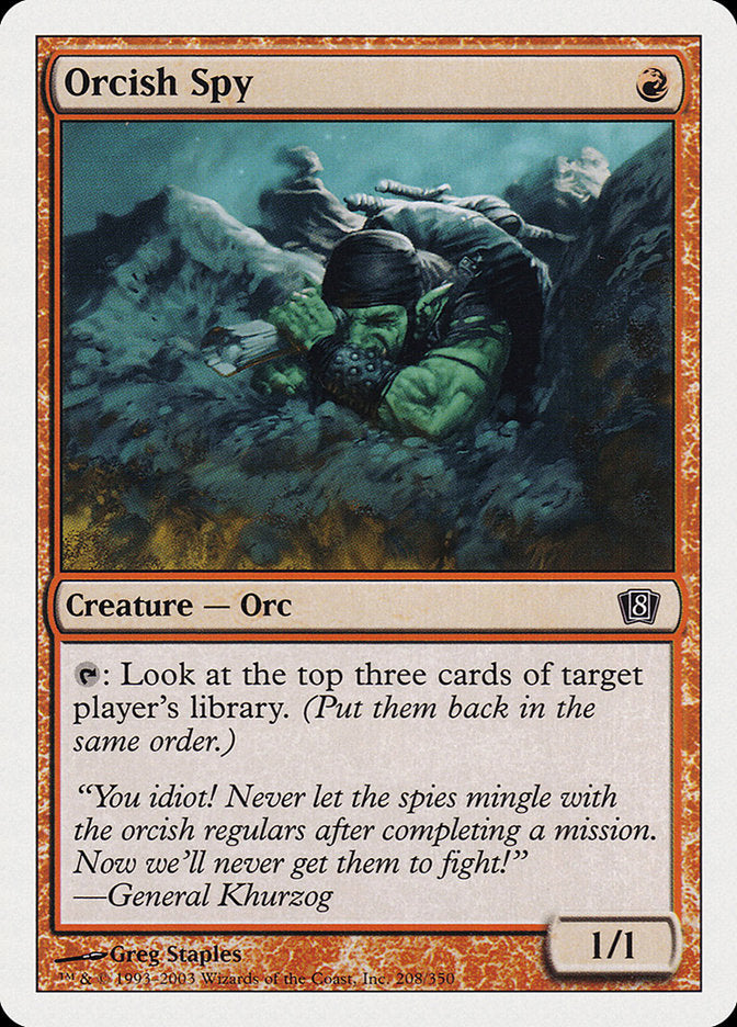 Orcish Spy [Eighth Edition] | Webway Games