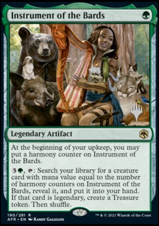 Instrument of the Bards (Promo Pack) [Dungeons & Dragons: Adventures in the Forgotten Realms Promos] | Webway Games