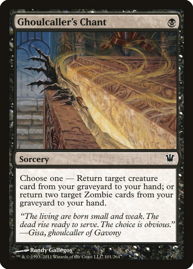 Ghoulcaller's Chant [Innistrad] | Webway Games
