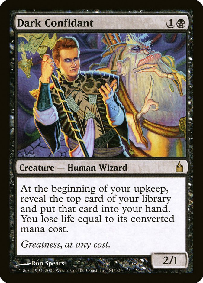 Dark Confidant [Ravnica: City of Guilds] | Webway Games