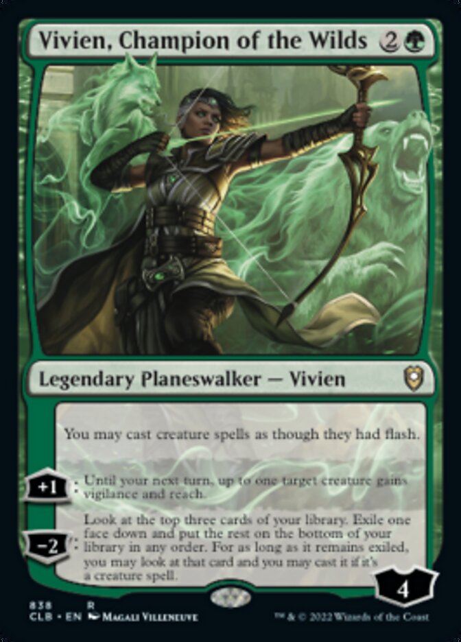 Vivien, Champion of the Wilds [Commander Legends: Battle for Baldur's Gate] | Webway Games