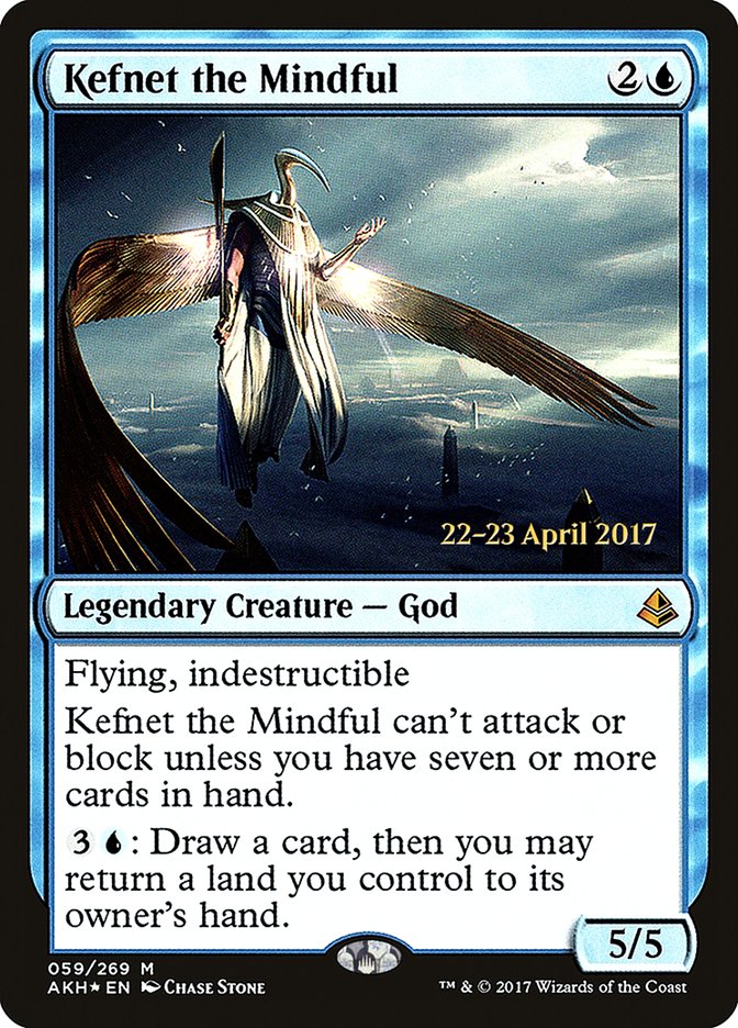 Kefnet the Mindful  (Prerelease) [Amonkhet Prerelease Promos] | Webway Games