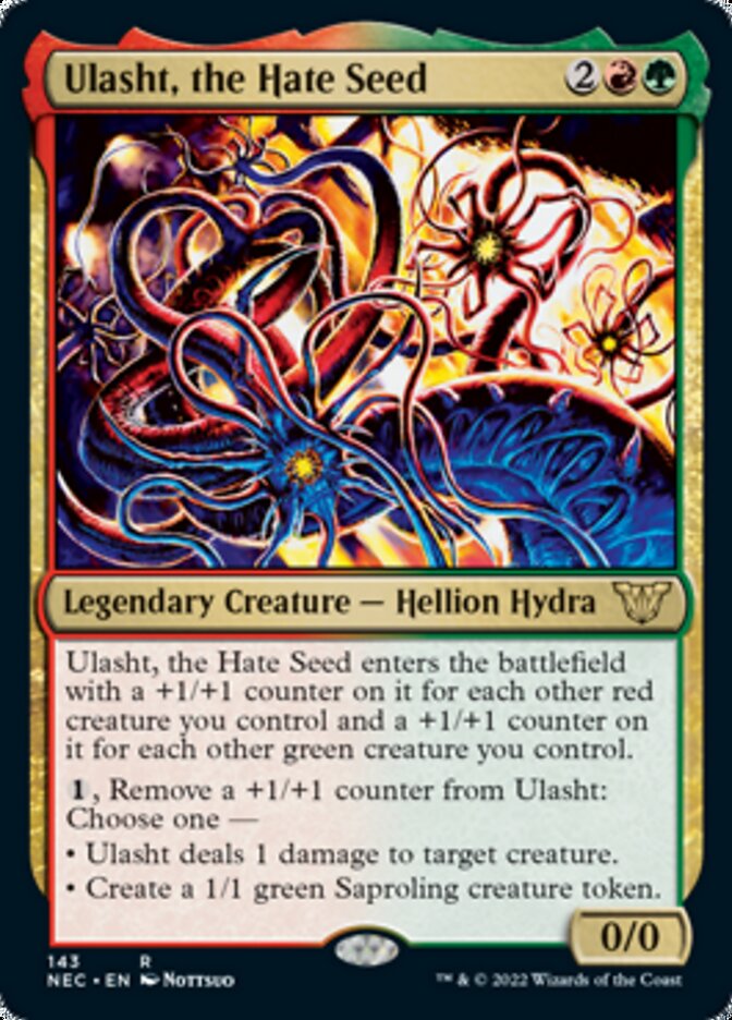 Ulasht, the Hate Seed [Kamigawa: Neon Dynasty Commander] | Webway Games