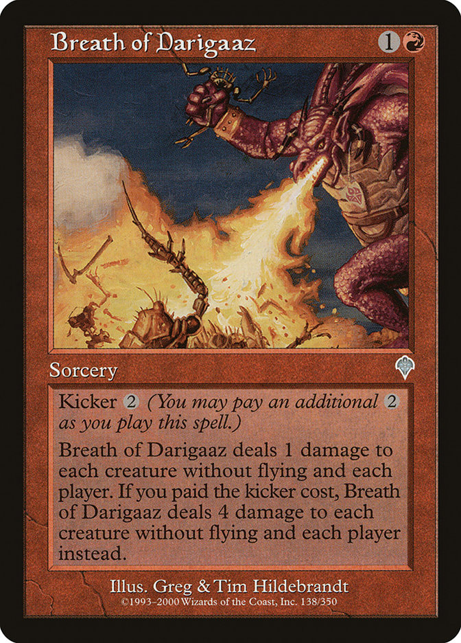 Breath of Darigaaz [Invasion] | Webway Games