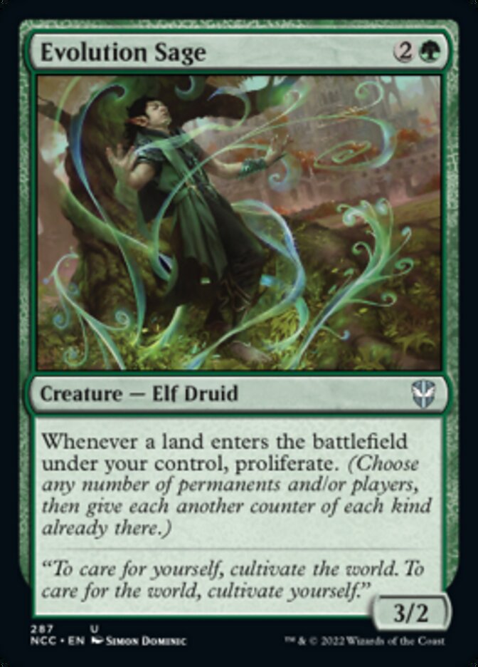 Evolution Sage [Streets of New Capenna Commander] | Webway Games