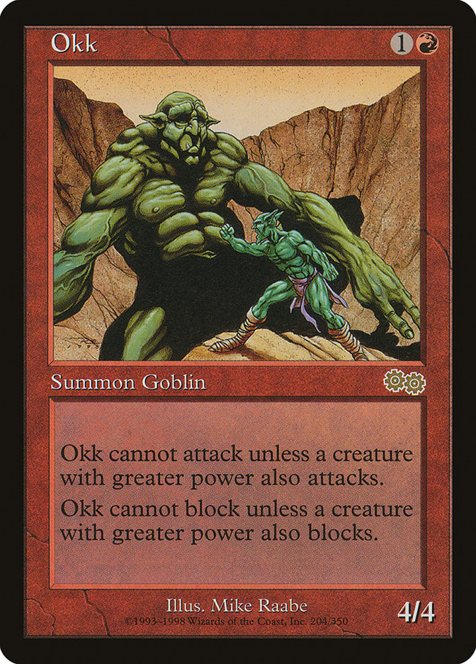 Okk [Urza's Saga] | Webway Games