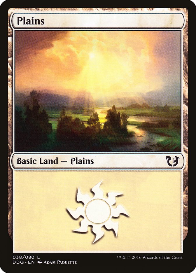 Plains (#38) [Duel Decks: Blessed vs. Cursed] | Webway Games