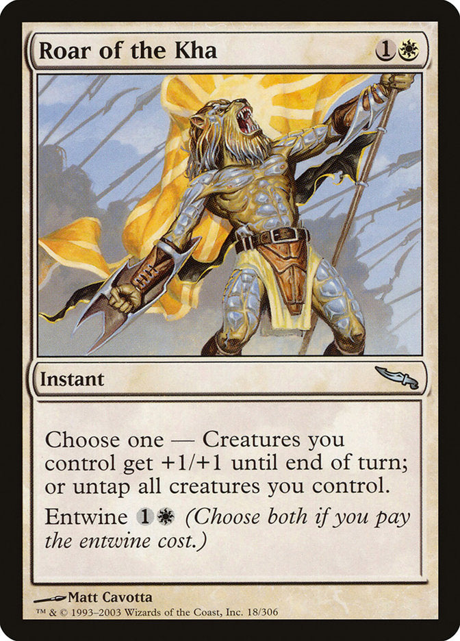 Roar of the Kha [Mirrodin] | Webway Games