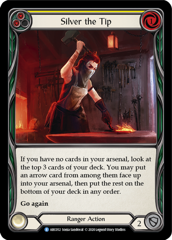 Silver the Tip (Yellow) [ARC052] Unlimited Rainbow Foil