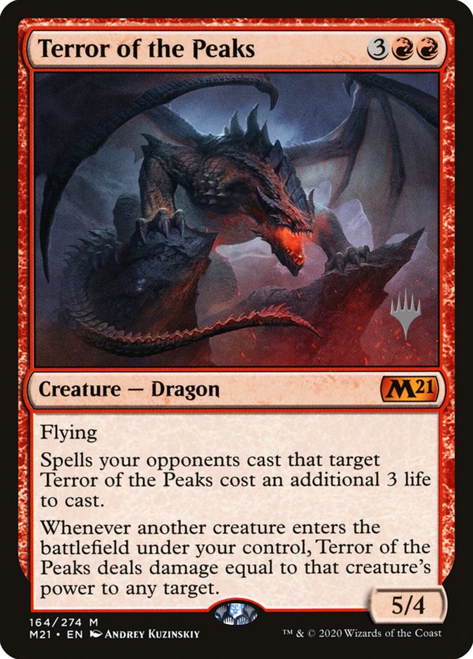 Terror of the Peaks (Promo Pack) [Core Set 2021 Promos] | Webway Games