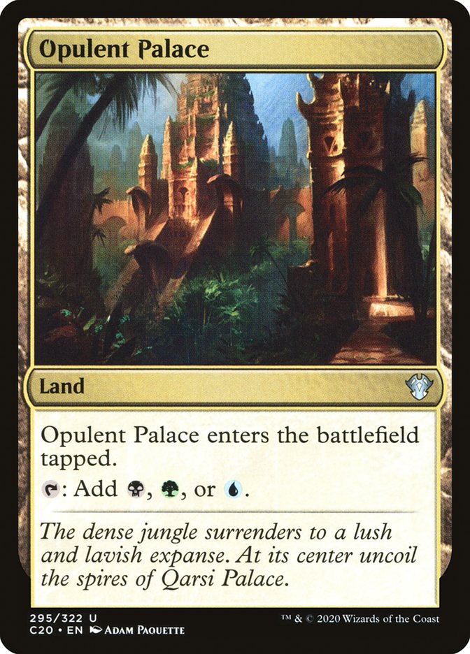 Opulent Palace [Commander 2020] | Webway Games