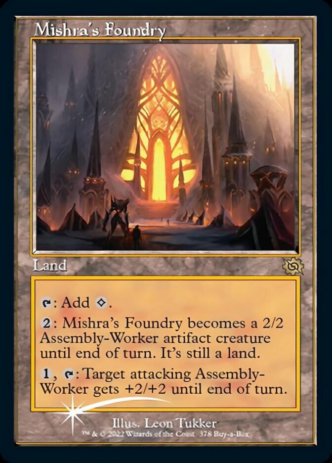 Mishra's Foundry (Retro) (Buy-a-Box) [The Brothers' War] | Webway Games