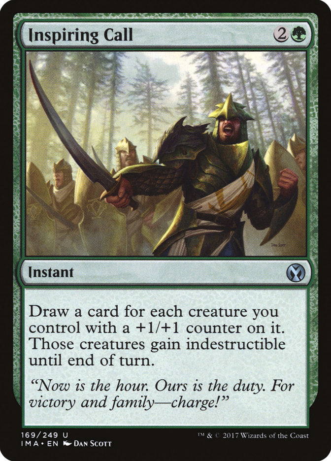 Inspiring Call [Iconic Masters] | Webway Games