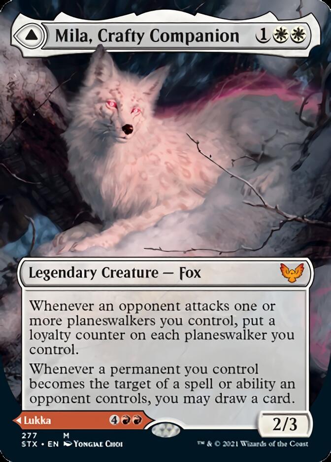 Mila, Crafty Companion // Lukka, Wayward Bonder (Extended) [Strixhaven: School of Mages] | Webway Games