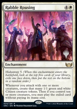 Rabble Rousing (Promo Pack) [Streets of New Capenna Promos] | Webway Games