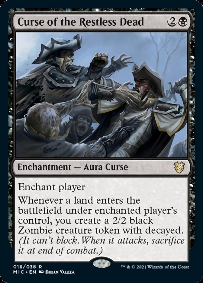 Curse of the Restless Dead [Innistrad: Midnight Hunt Commander] | Webway Games