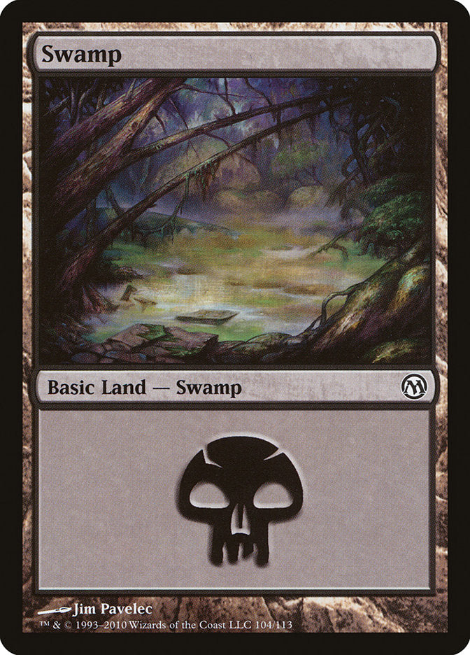 Swamp (#104) [Duels of the Planeswalkers] | Webway Games