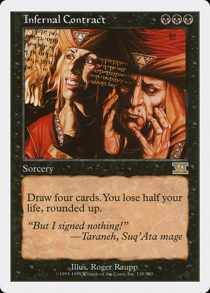 Infernal Contract [Classic Sixth Edition] | Webway Games