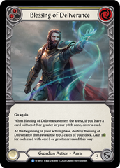 Blessing of Deliverance (Yellow) [U-WTR055] (Welcome to Rathe Unlimited)  Unlimited Rainbow Foil | Webway Games