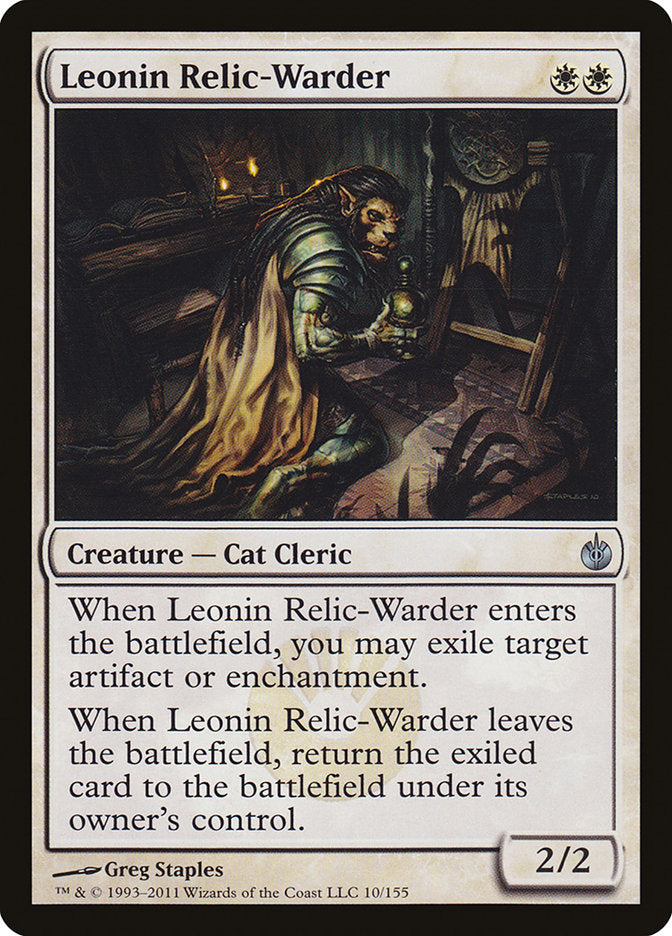 Leonin Relic-Warder [Mirrodin Besieged] | Webway Games