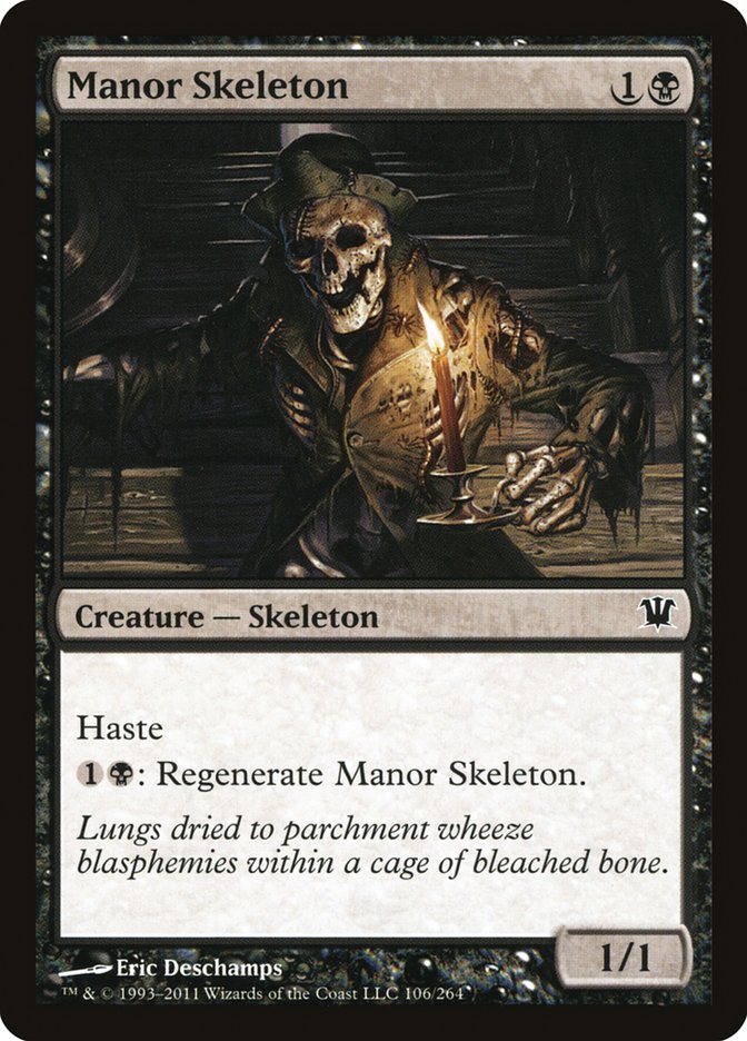 Manor Skeleton [Innistrad] | Webway Games