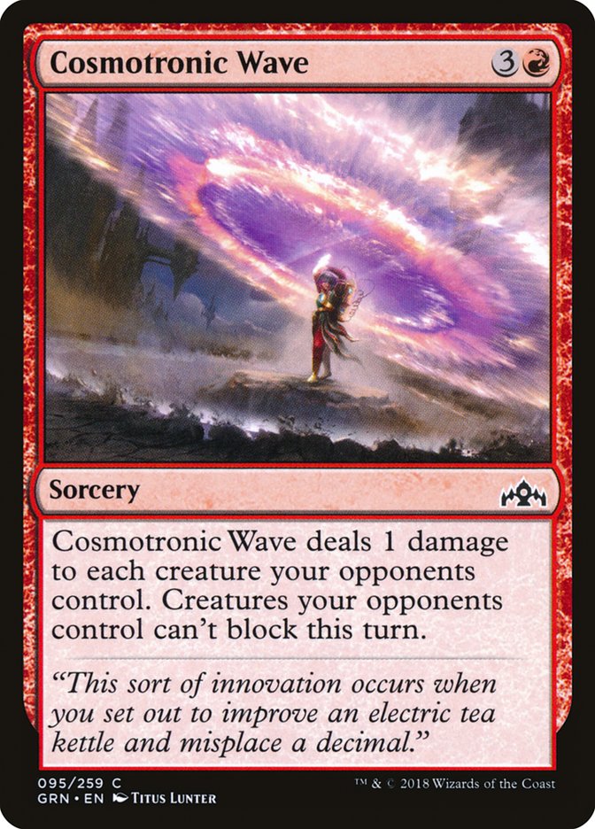 Cosmotronic Wave [Guilds of Ravnica] | Webway Games