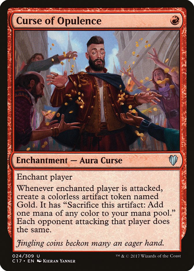 Curse of Opulence [Commander 2017] | Webway Games