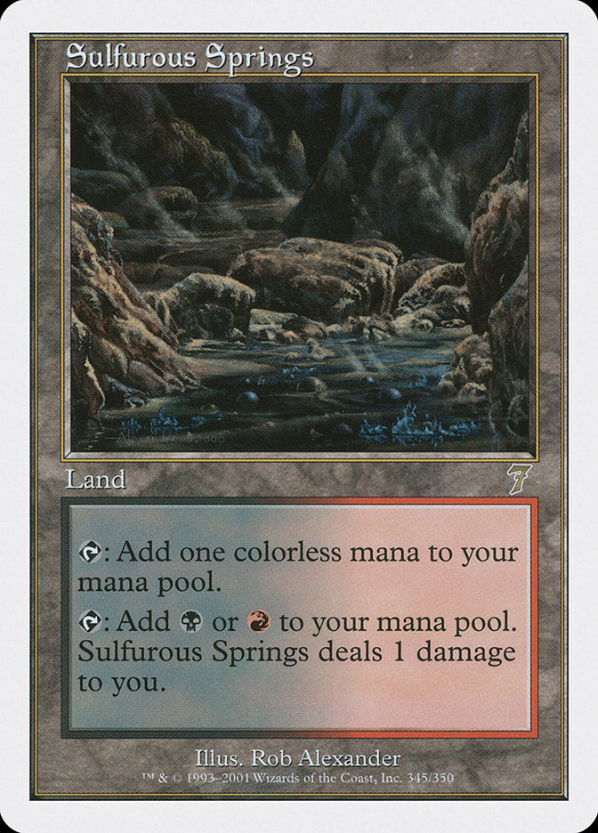 Sulfurous Springs [Seventh Edition] | Webway Games
